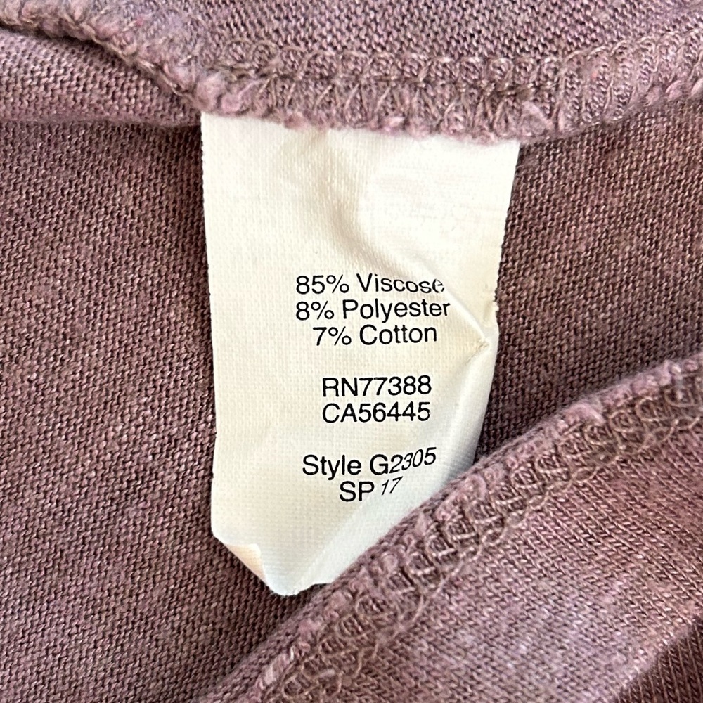Madewell | Women’s Mauve/Purple Knit Crewneck Tank Shift Highpoint Dress Size XS - Picture 15 of 16